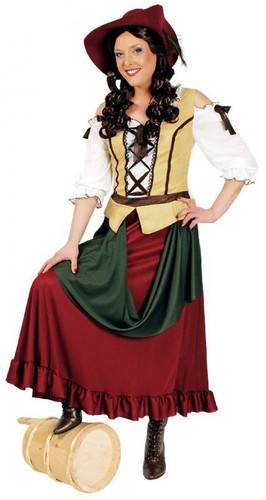 Costume cameriera mercato