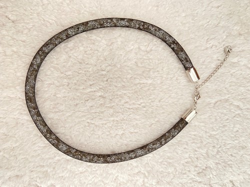 Collana swarowski nera - swarowski,