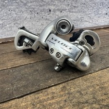 Deragliatore posteriore vintage Campagnolo Veloce 9 velocità gabbia lunga bici strada tripla