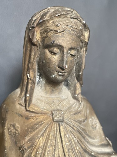 Antica scultura madonna regola - scultura,