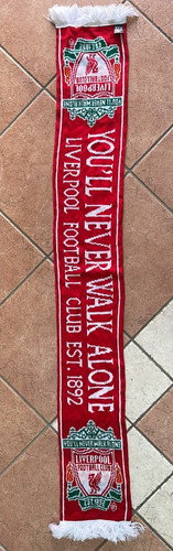 Sa471 sciarpa calcio liverpool - sciarpa,