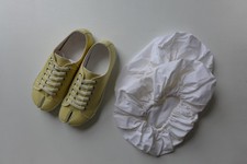 Sneakers Margiela Tabi in tela
