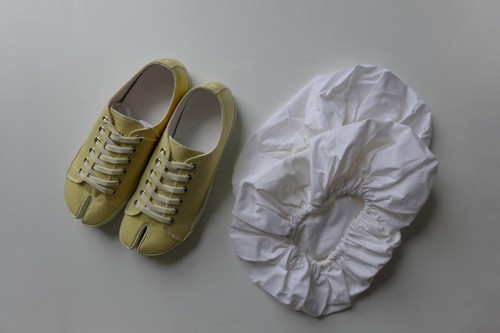 Sneakers margiela tabi tela - margiela,