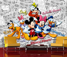 Disney Carta da Parati Comics