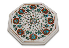 Tavolo Angolare In Marmo 12"