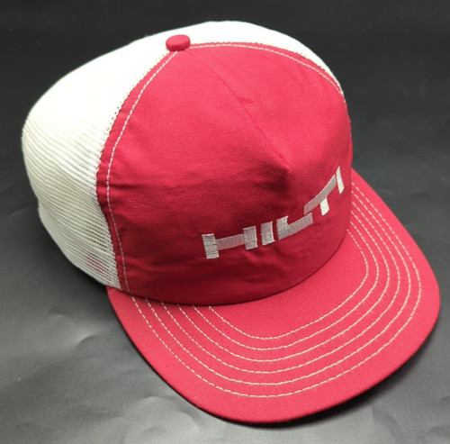 Cappello hilti vintage rosso - cappello,