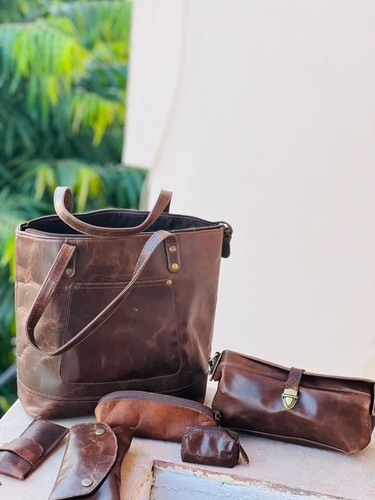 Borsa pelle bravo market - in,
