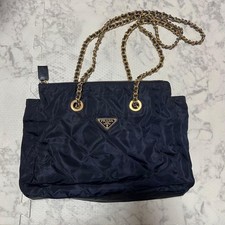 Borsa tote PRADA catena oro