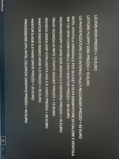 Vendo Vari Componenti PC Tutto