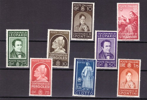 Italia regno 1937 - italia, uomini