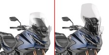 GIVI D1214ST CUPOLINO TRASPARENTE 60x49 HONDA NT 1100 2025 (AL POSTO DELL'ORIG.)