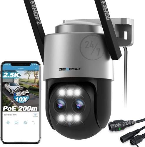 Ptz telecamera wifi - 2.5k,
