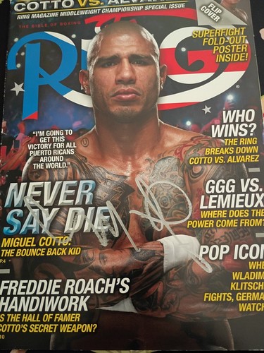 Boxing ring magazine - boxing,