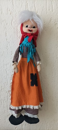 Antica bambola befana - befana, in