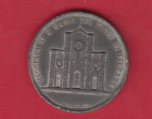 Medaglia facciata maria - di,