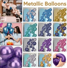 25-100pcs Cromato Palloncini