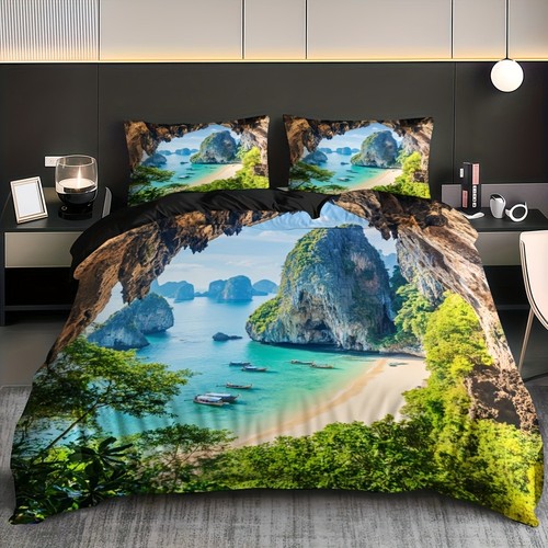 Set copripiumino mare - copripiumino, 3d