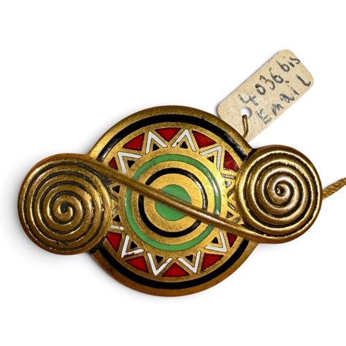 Broche kelt pierre - kelt,