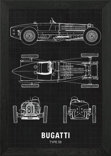 Poster arte parete con - da,