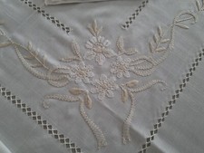 Ricca tovaglia x12 Misto lino