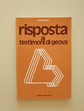 libro RISPOSTA  AI TESTIMONI