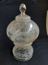 Ricambio Vetro A Campana Color Champagne Paralume Lampadario Lampada Anni 70