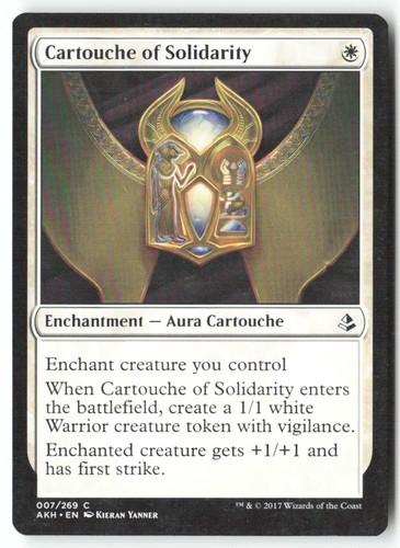 T375 cartouche of - of, solidarity