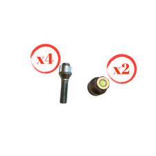 KIT BULLONI ANTIFURTO RUOTE