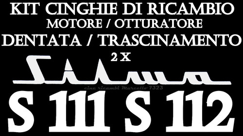Kit cinghie ricambio 2x - ★kit, di