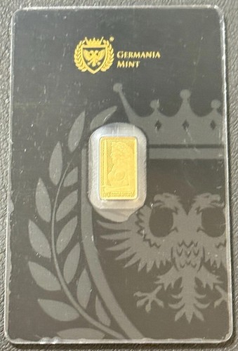Lingotto oro cardato - , 1/100