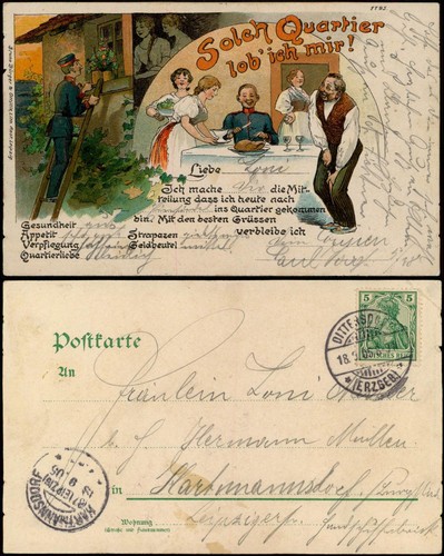 Cartolina litografica