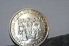Portogallo moneta in argento 1000 scudi1998 Casa dell misericordia FDC