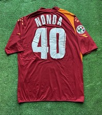 maglia Roma vintage Nonda 2005-2006 issued preparata