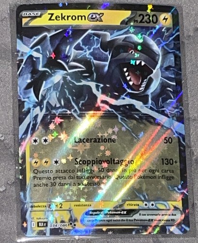Pokémon zekrom 034 - zekrom, ex