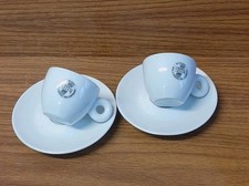 2 Tazzine Bar Illy Caffe Dal 1933 Coffee Espresso Collection. Rare
