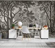 3D Hand Drawn Forest I7725