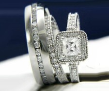 Set di anelli trio da uomo e