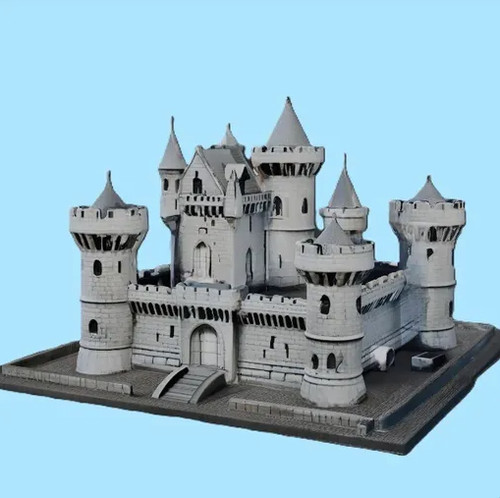 Castello miniatura resina - castello,