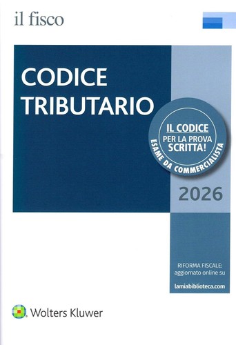 Libri codice tributario 2026 - codice,