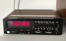 RARA RADIO SVEGLIA digitale elettrica vintage PHONOLA numeri rossi