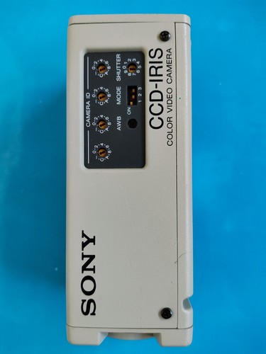 Sony ccd iris color video - sony,