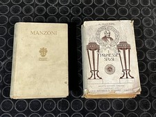 LOTTO 2 ANTICHI LIBRI ALESSANDRO MANZONI – I PROMESSI SPOSI E PROSE