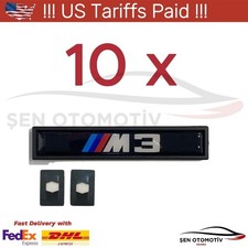 10x Inserto modanatura laterale corpo per BMW E36 E46 M3 lato porta