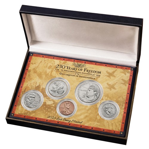 Set monete 250 anniversario - monete, 250°