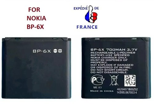 Batterie pour nokia 6x - pour,