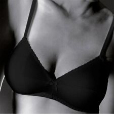 Gios Reggiseno art 145 in cotone elasticizzato senza ferretto bianco nero nudo