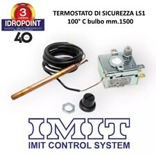 TERMOSTATO IMIT LS1 100°C DI SICUREZZA RIARMO MANUALE BULBO mm.1500 (36005)