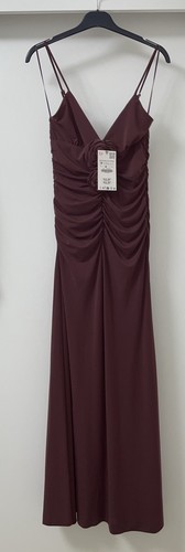 Abito slip zara melanzana - abito,