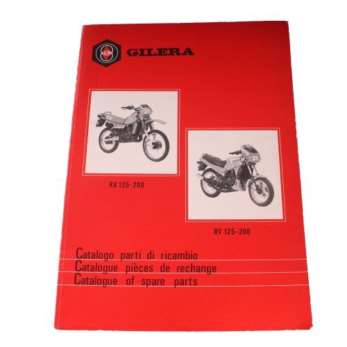 Catalogo ricambi gilera rv - gilera, rx