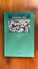 Letteratura Latina 1 Storia e testi - Pontiggia, Grandi - Principato